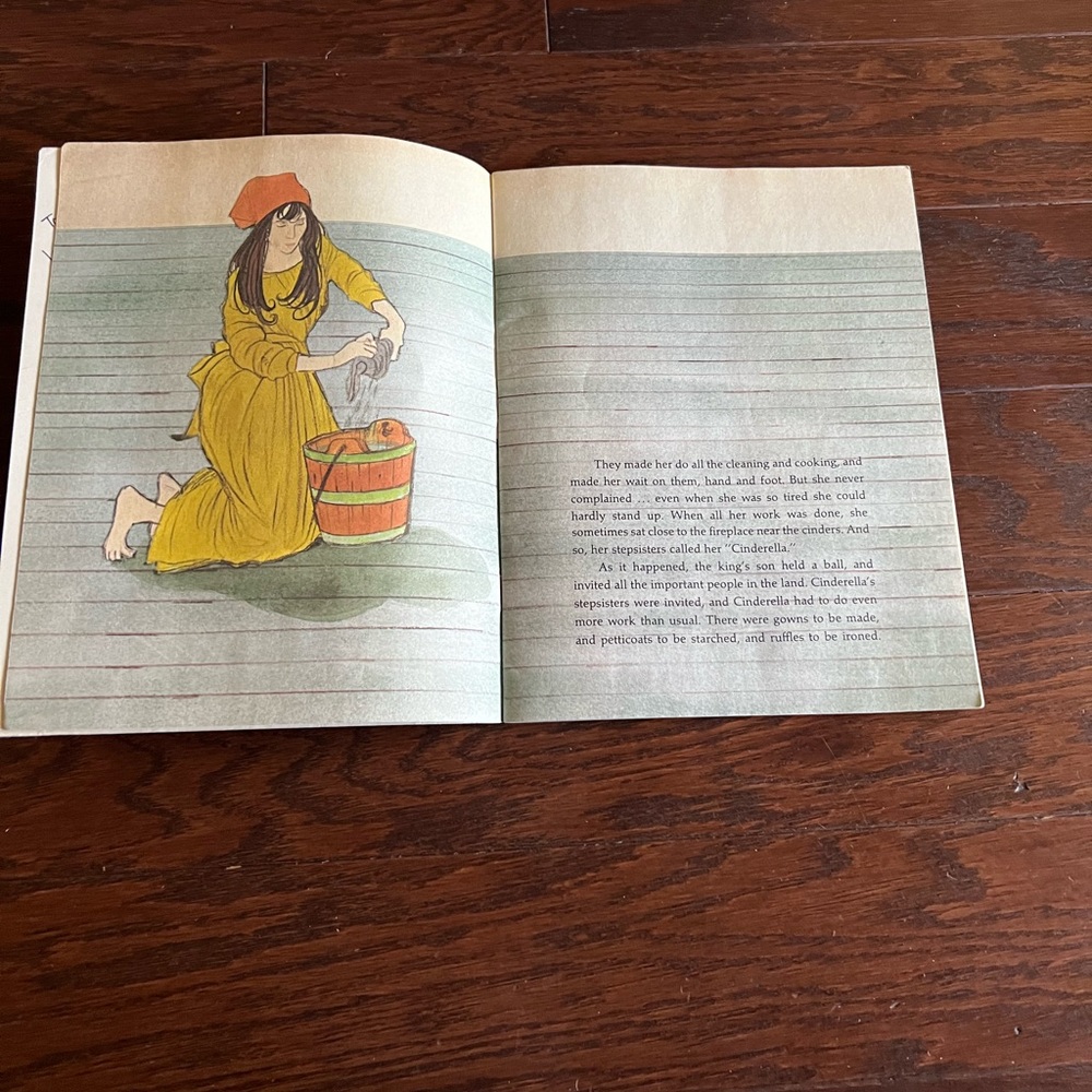 Vintage Cinderella Book